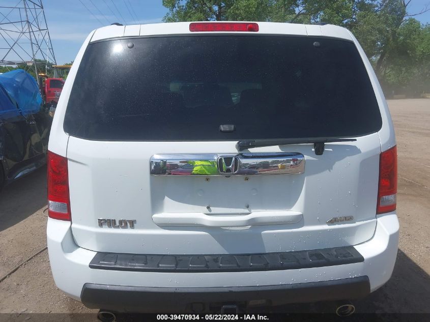 2011 Honda Pilot Ex-L VIN: 5FNYF4H51BB104767 Lot: 39470934