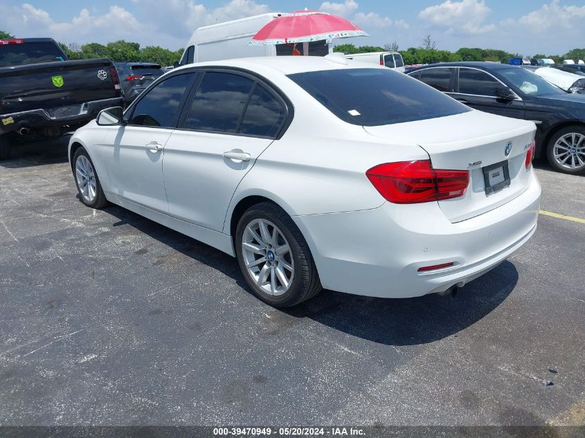 2016 BMW 320I xDrive VIN: WBA8E5G57GNU20481 Lot: 39470949