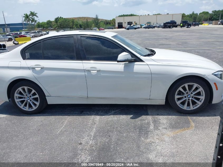 2016 BMW 320I xDrive VIN: WBA8E5G57GNU20481 Lot: 39470949