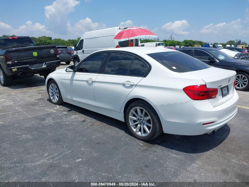 2016 BMW 320I xDrive VIN: WBA8E5G57GNU20481 Lot: 39470949