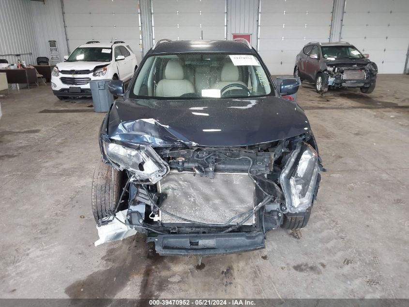 2016 Nissan Rogue S VIN: KNMAT2MT5GP724683 Lot: 39470952