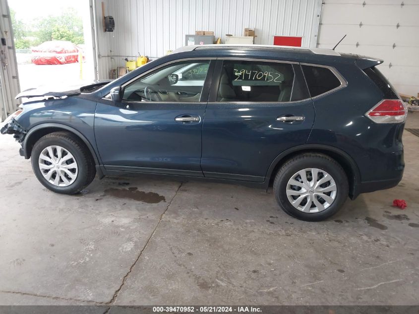 2016 Nissan Rogue S VIN: KNMAT2MT5GP724683 Lot: 39470952
