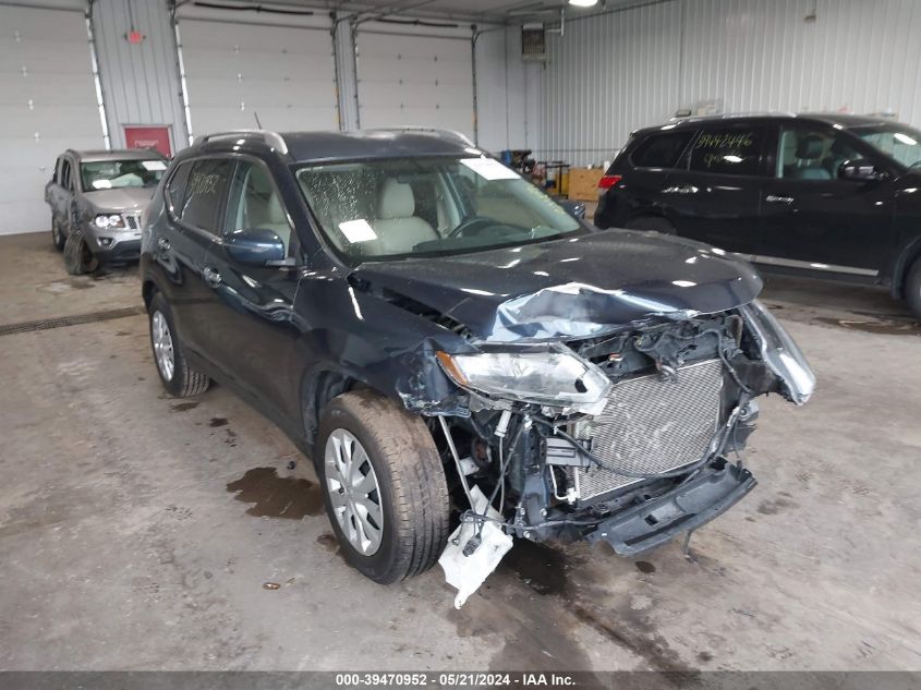 2016 Nissan Rogue S VIN: KNMAT2MT5GP724683 Lot: 39470952