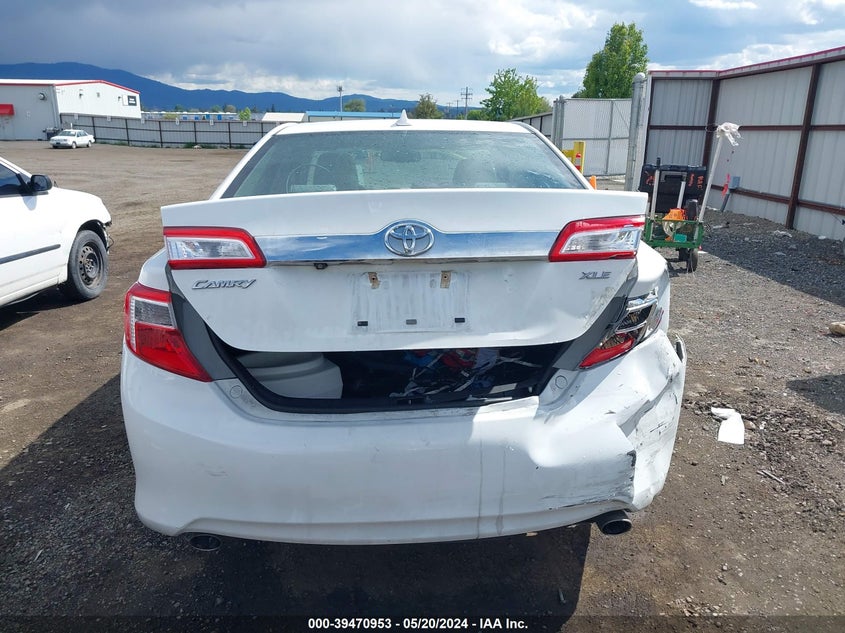 2012 Toyota Camry Xle V6 VIN: 4T1BK1FK8CU520893 Lot: 39470953