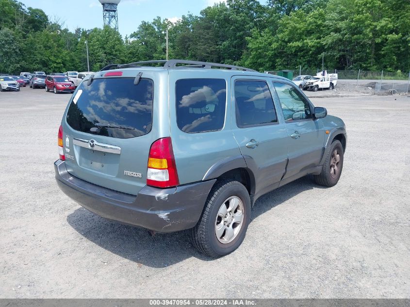 2004 Mazda Tribute Es V6 VIN: 4F2CZ96174KM22431 Lot: 39470954