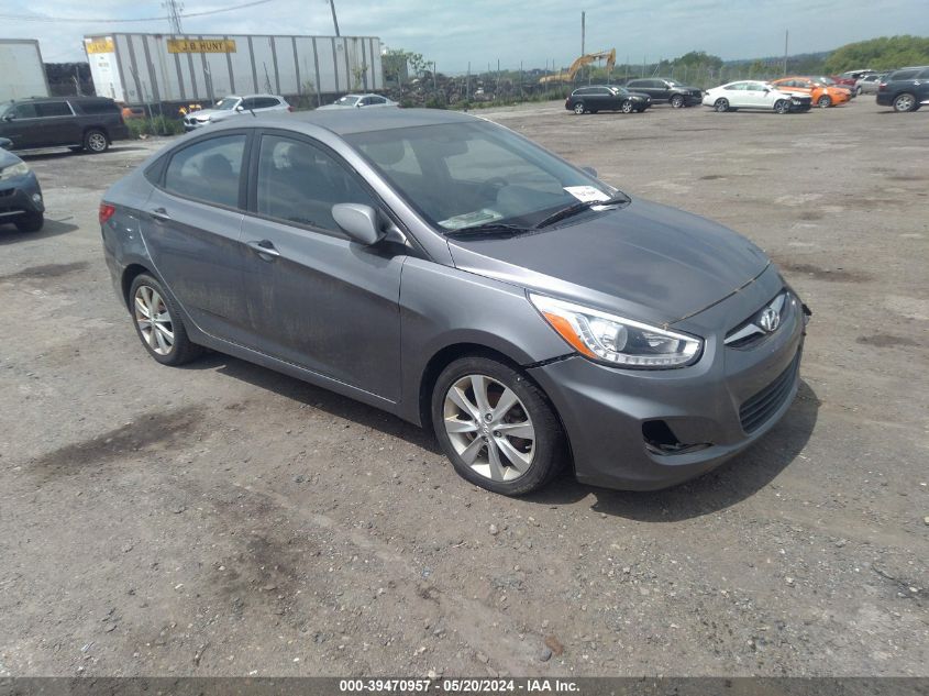 2014 Hyundai Accent Gls VIN: KMHCU4AE2EU769999 Lot: 39470957