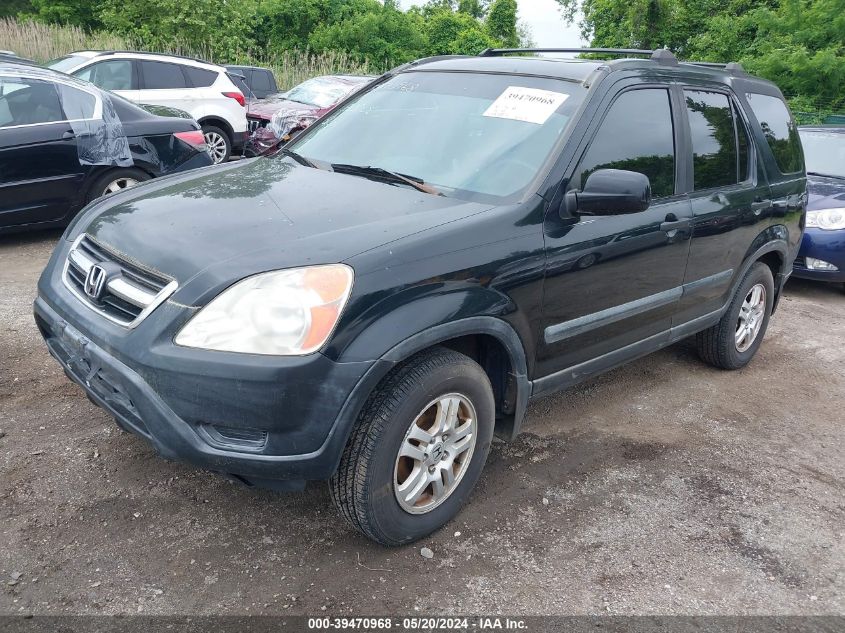 2002 Honda Cr-V Ex VIN: SHSRD78852U006002 Lot: 39470968