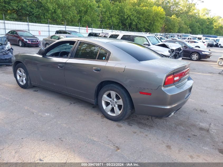 2012 Dodge Charger Se VIN: 2C3CDXBG3CH119265 Lot: 39470971