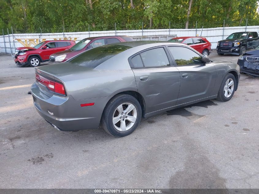 2012 Dodge Charger Se VIN: 2C3CDXBG3CH119265 Lot: 39470971