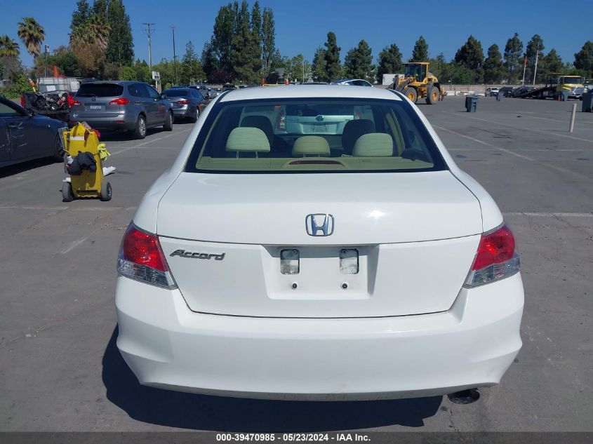 2009 Honda Accord 2.4 Lx-P VIN: JHMCP26449C017179 Lot: 39470985