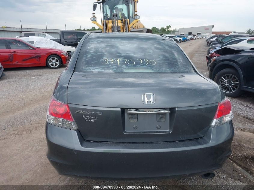 2009 Honda Accord 2.4 Lx-P VIN: 1HGCP26419A186199 Lot: 39470990
