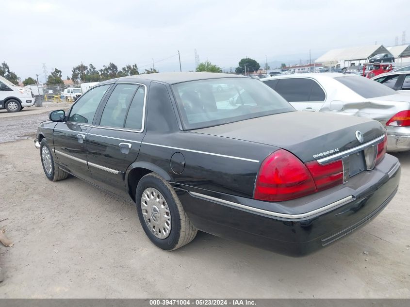 2004 Mercury Grand Marquis Gs VIN: 2MEFM74W44X612245 Lot: 39471004