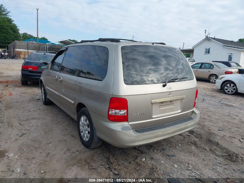 2004 Kia Sedona Ex/Lx VIN: KNDUP131746601884 Lot: 39471012