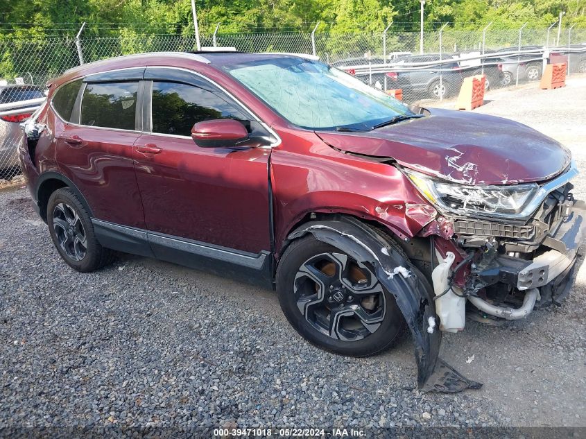 2017 Honda Cr-V Touring VIN: 2HKRW2H98HH676800 Lot: 39471018