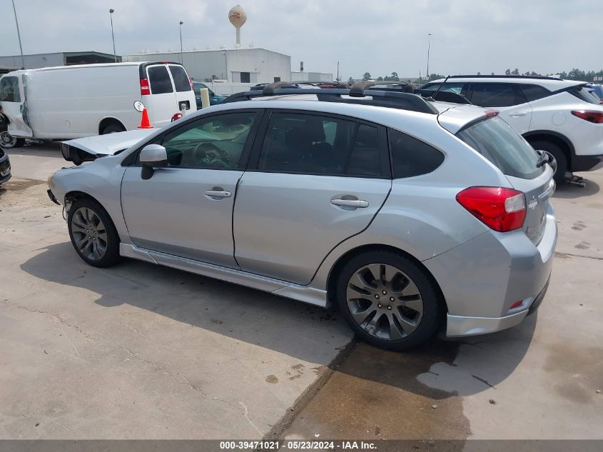 2012 Subaru Impreza 2.0I Sport Premium VIN: JF1GPAL62CG217065 Lot: 39471021