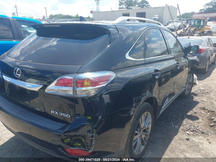 2014 Lexus Rx 350 VIN: 2T2ZK1BA9EC144930 Lot: 39471025