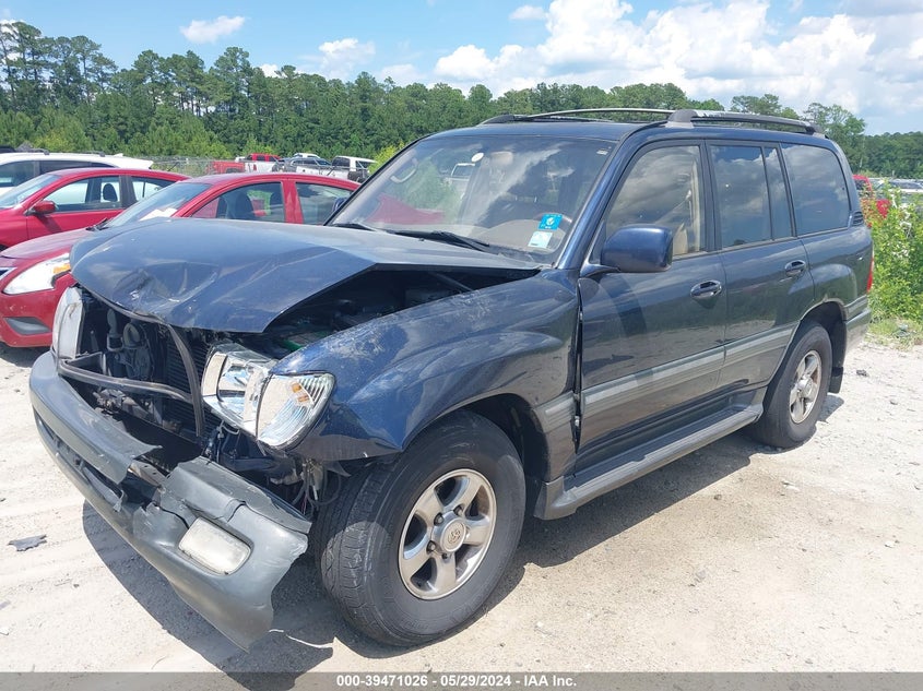 2001 Toyota Land Cruiser VIN: JTEHT05JX12010029 Lot: 39471026