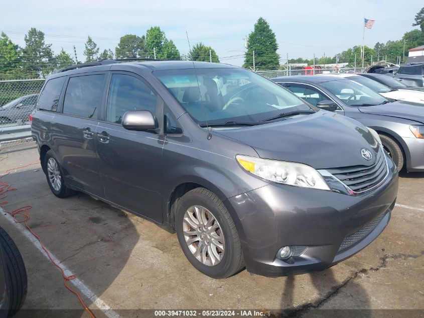 2012 Toyota Sienna Xle V6 8 Passenger VIN: 5TDYK3DC0CS275467 Lot: 39471032