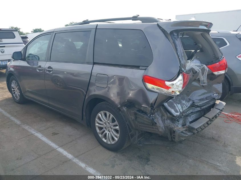 2012 Toyota Sienna Xle V6 8 Passenger VIN: 5TDYK3DC0CS275467 Lot: 39471032