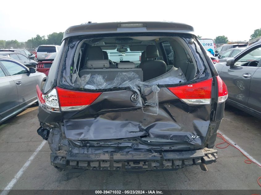 2012 Toyota Sienna Xle V6 8 Passenger VIN: 5TDYK3DC0CS275467 Lot: 39471032