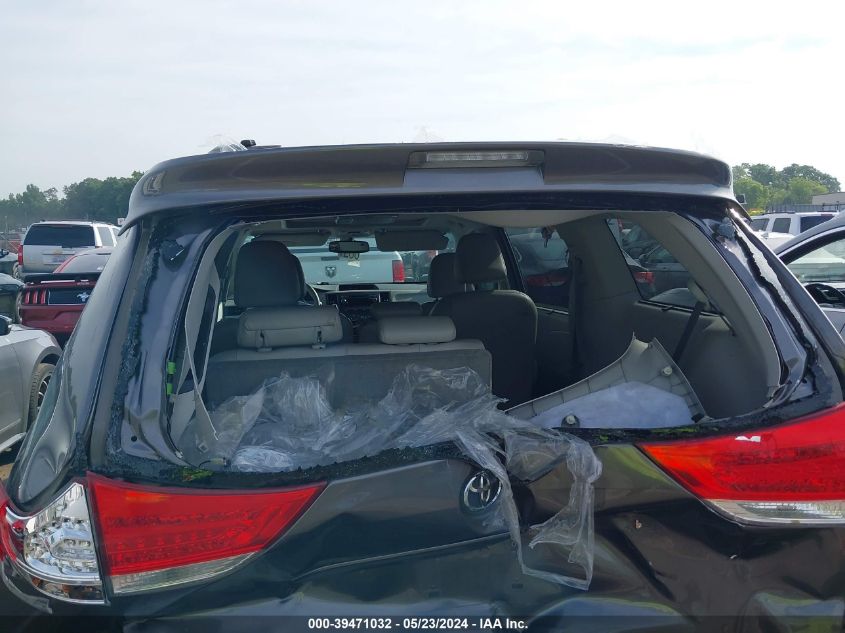 2012 Toyota Sienna Xle V6 8 Passenger VIN: 5TDYK3DC0CS275467 Lot: 39471032