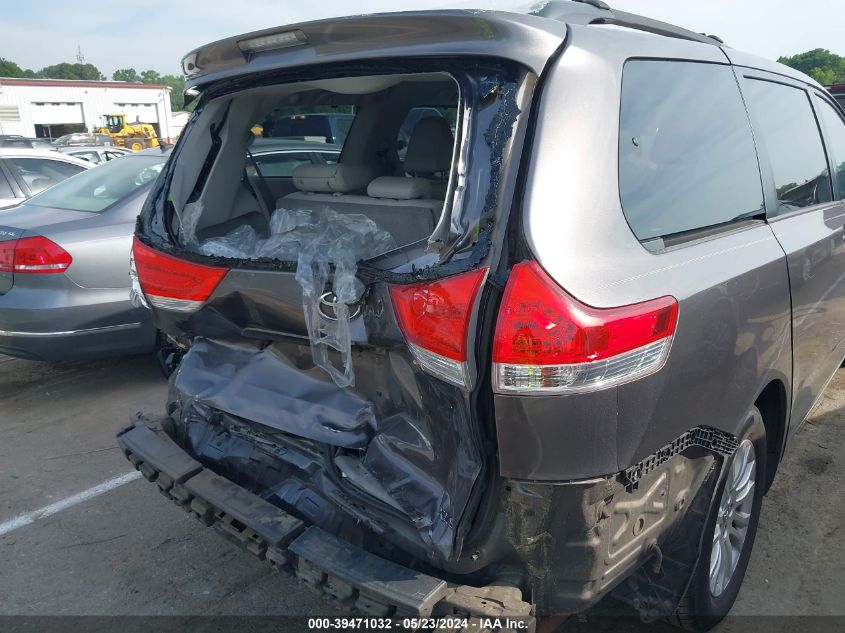 2012 Toyota Sienna Xle V6 8 Passenger VIN: 5TDYK3DC0CS275467 Lot: 39471032