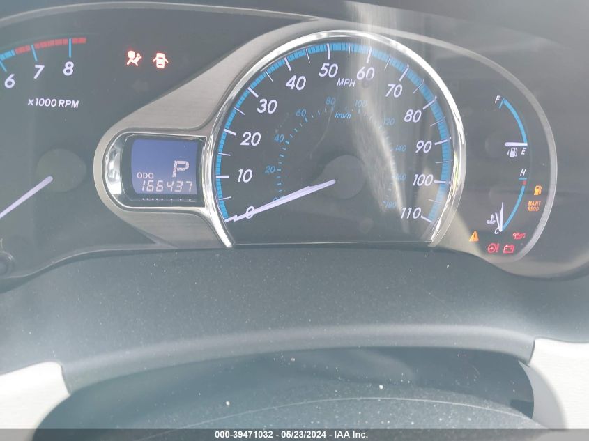 2012 Toyota Sienna Xle V6 8 Passenger VIN: 5TDYK3DC0CS275467 Lot: 39471032