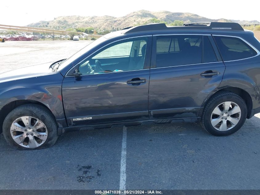 2011 Subaru Outback 2.5I Premium VIN: 4S4BRBBC4B3328066 Lot: 39471039