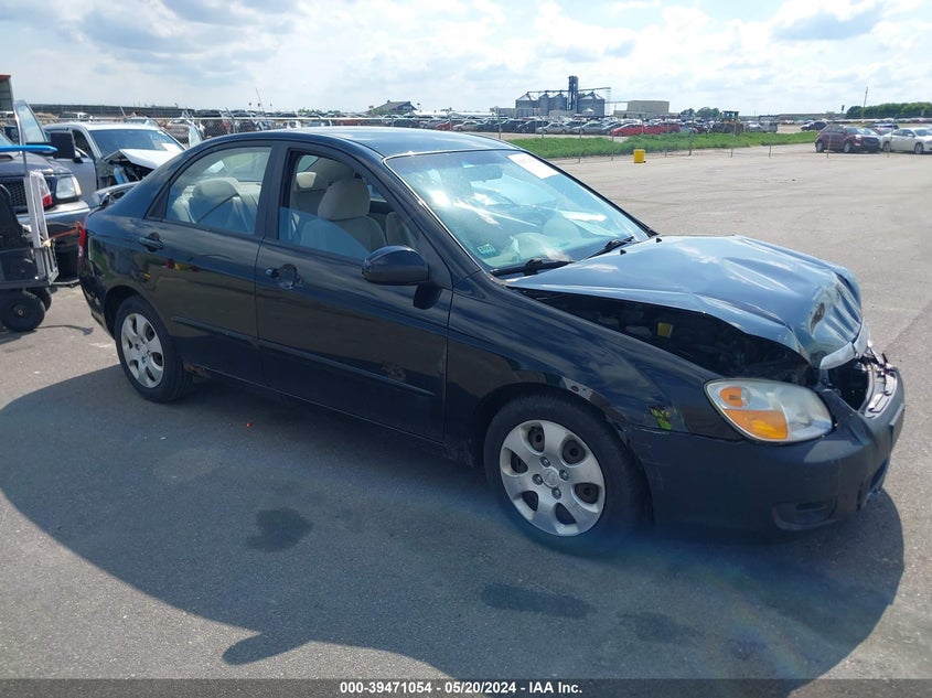 2009 Kia Spectra Ex VIN: KNAFE221695651076 Lot: 39471054