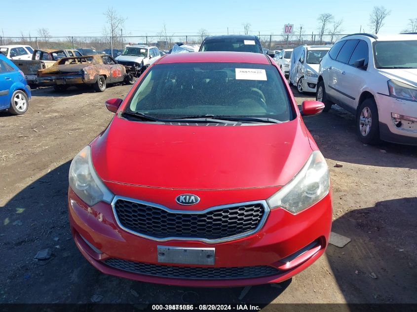 2014 Kia Forte Lx VIN: KNAFX4A61E5218889 Lot: 39471056