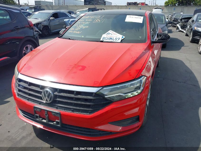 2019 Volkswagen Jetta 1.4T R-Line/1.4T S/1.4T Se VIN: 3VWC57BU6KM101855 Lot: 39471059