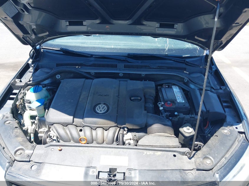 2012 Volkswagen Jetta 2.5L Se VIN: 3VWDX7AJXCM077079 Lot: 39471065