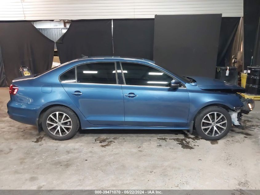 2017 Volkswagen Jetta 1.4T Se VIN: 3VWDB7AJ0HM219123 Lot: 39471070