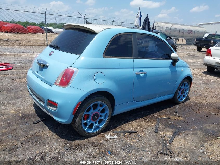 2012 Fiat 500 Sport VIN: 3C3CFFBR2CT112790 Lot: 39471071