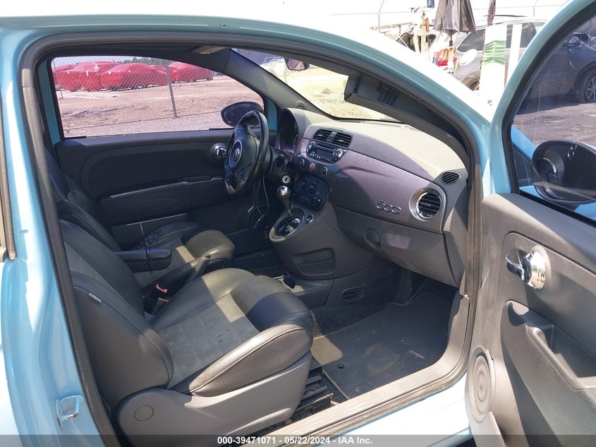 2012 Fiat 500 Sport VIN: 3C3CFFBR2CT112790 Lot: 39471071