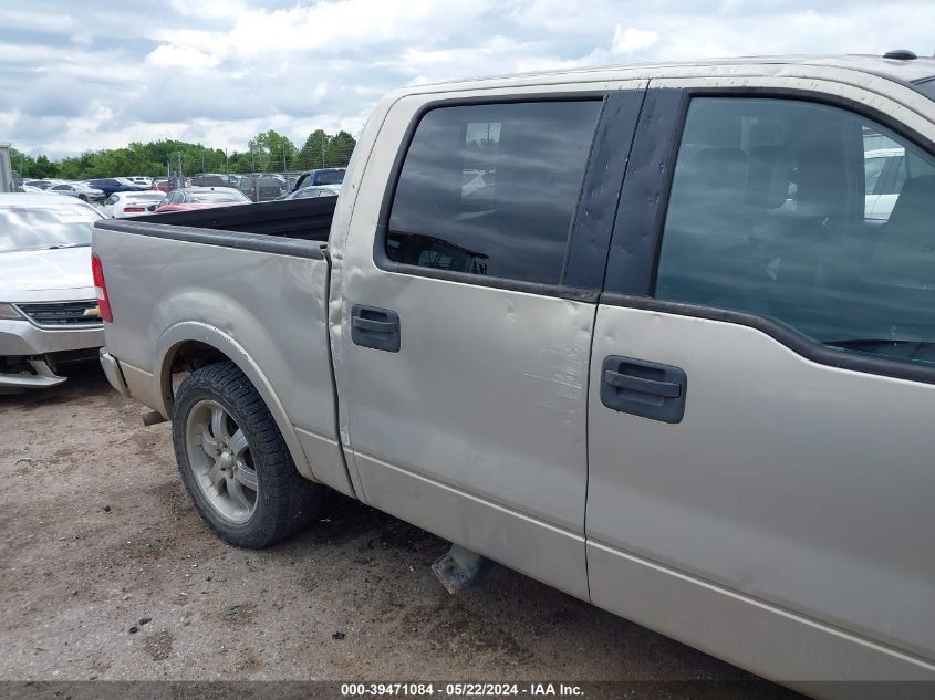 2006 Ford F-150 Lariat/Xlt VIN: 1FTPW12V06KD72415 Lot: 39471084