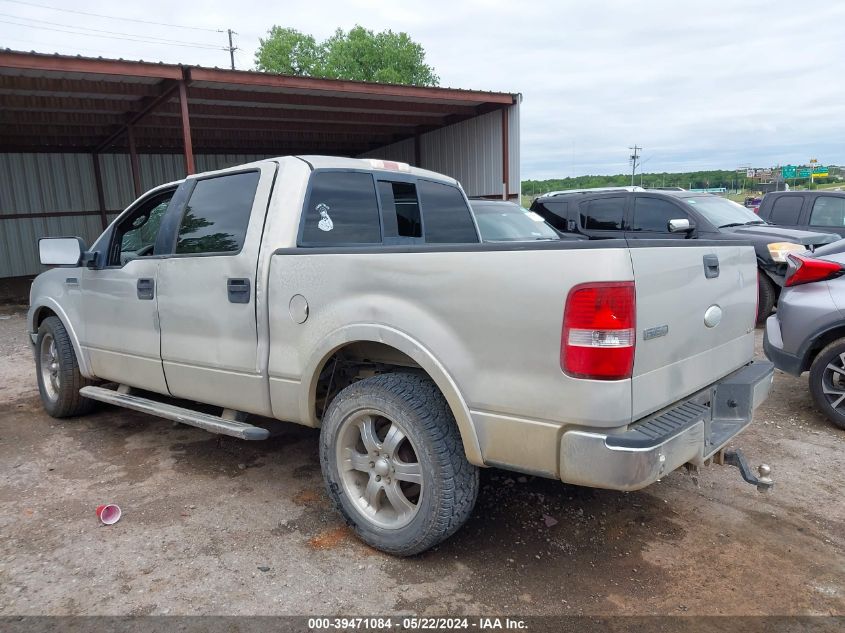 2006 Ford F-150 Lariat/Xlt VIN: 1FTPW12V06KD72415 Lot: 39471084