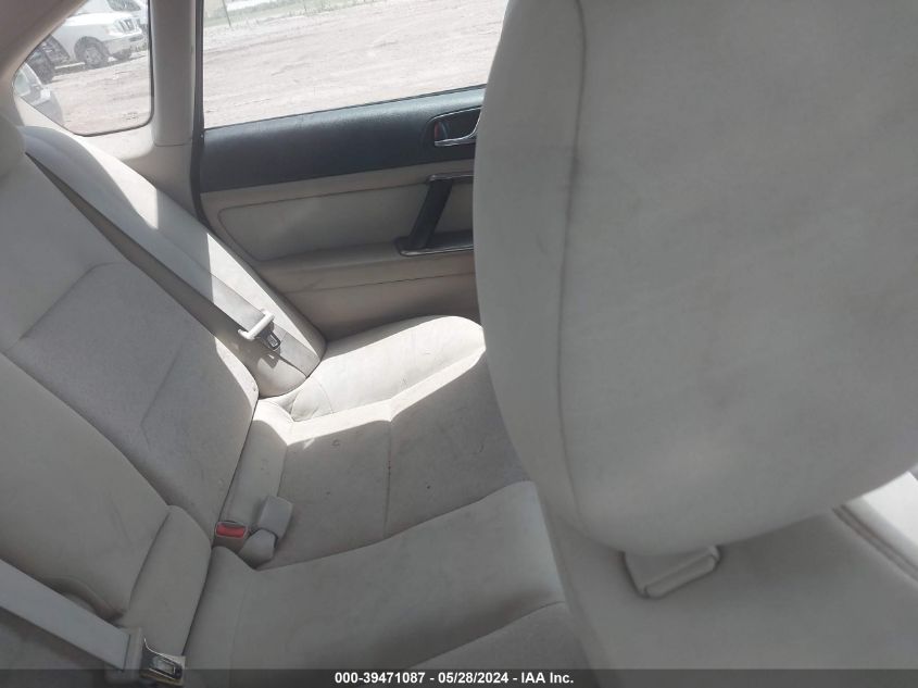 2008 Subaru Legacy 2.5I VIN: 4S3BL616987216535 Lot: 39471087