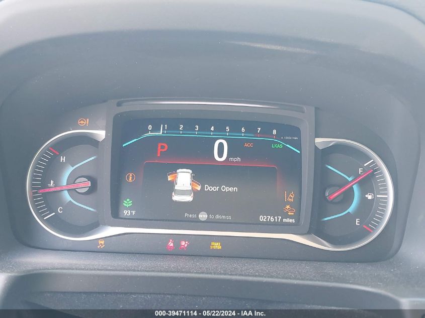 2021 Honda Pilot 2Wd Ex-L VIN: 5FNYF5H52MB025665 Lot: 39471114