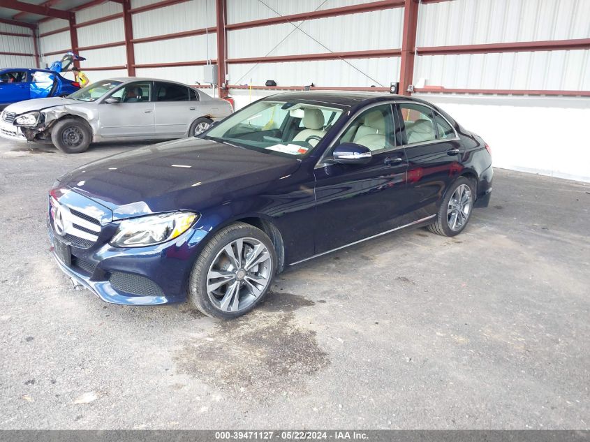 2015 Mercedes-Benz C 300 4Matic/Luxury 4Matic/Sport 4Matic VIN: 55SWF4KBXFU074145 Lot: 39471127