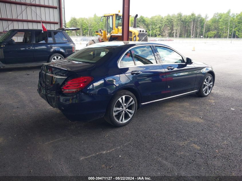 2015 Mercedes-Benz C 300 4Matic/Luxury 4Matic/Sport 4Matic VIN: 55SWF4KBXFU074145 Lot: 39471127