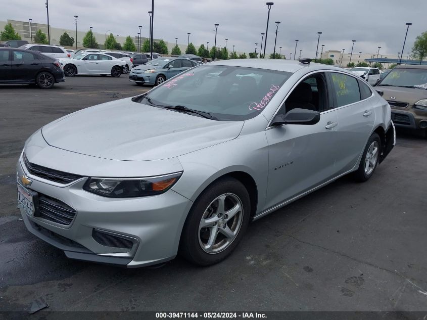 2016 Chevrolet Malibu Ls VIN: 1G1ZB5ST4GF313462 Lot: 39471144