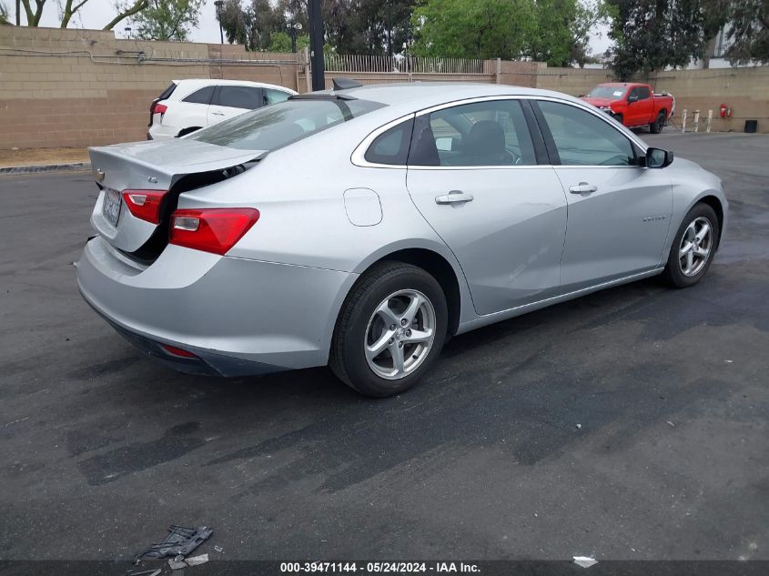 2016 Chevrolet Malibu Ls VIN: 1G1ZB5ST4GF313462 Lot: 39471144