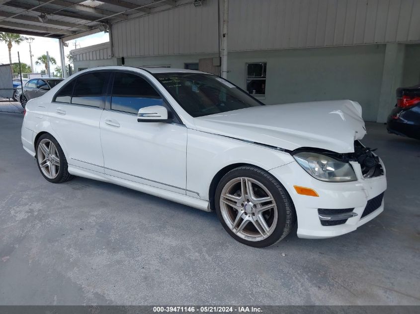 2014 Mercedes-Benz C 250 Luxury/Sport VIN: WDDGF4HB5EA938058 Lot: 39471146