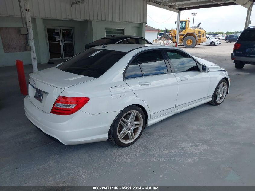 2014 Mercedes-Benz C 250 Luxury/Sport VIN: WDDGF4HB5EA938058 Lot: 39471146