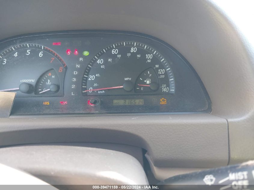 2003 Toyota Camry Le V6 VIN: 4T1BF32KX3U557675 Lot: 39471159