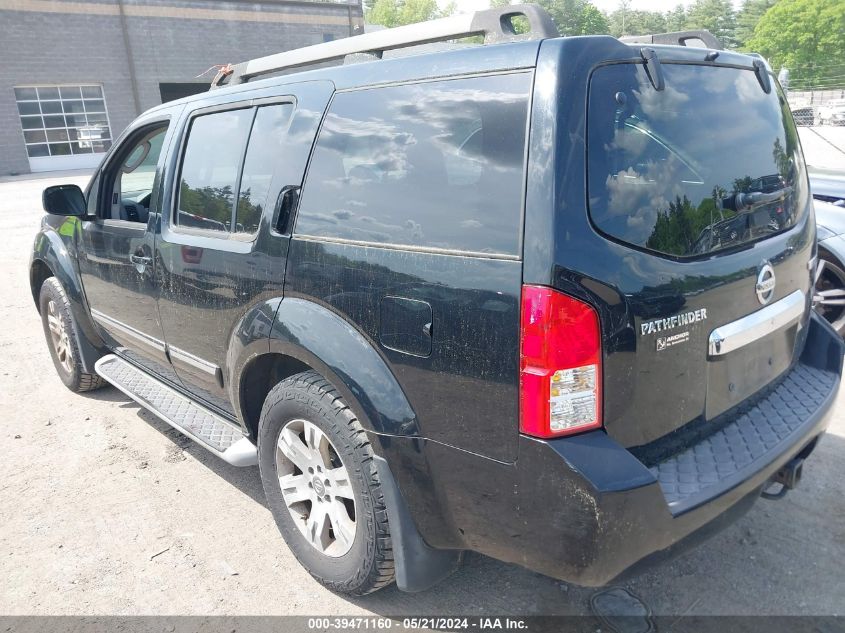 2011 Nissan Pathfinder Silver VIN: 5N1AR1NB0BC606454 Lot: 39471160