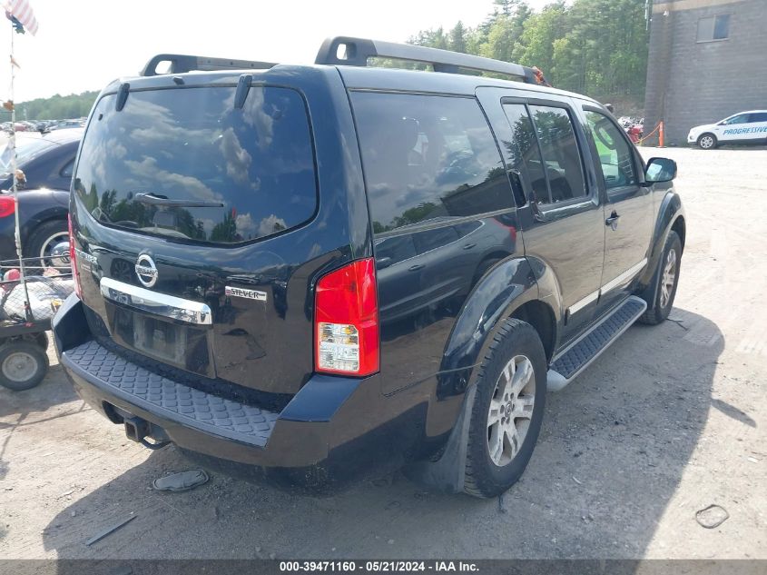 2011 Nissan Pathfinder Silver VIN: 5N1AR1NB0BC606454 Lot: 39471160