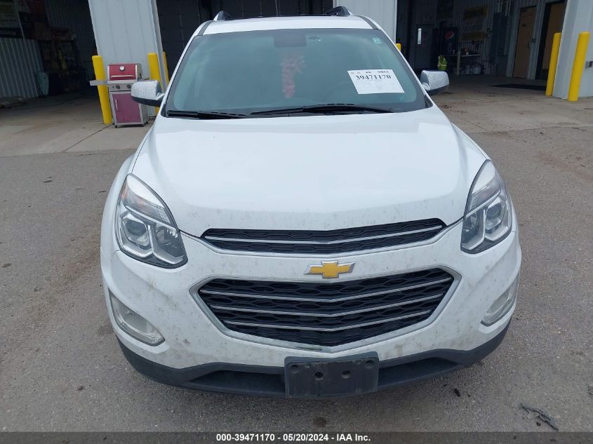 2016 Chevrolet Equinox Ltz VIN: 2GNFLGEK3G6185576 Lot: 39471170