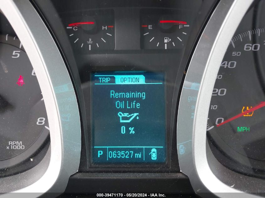 2016 Chevrolet Equinox Ltz VIN: 2GNFLGEK3G6185576 Lot: 39471170